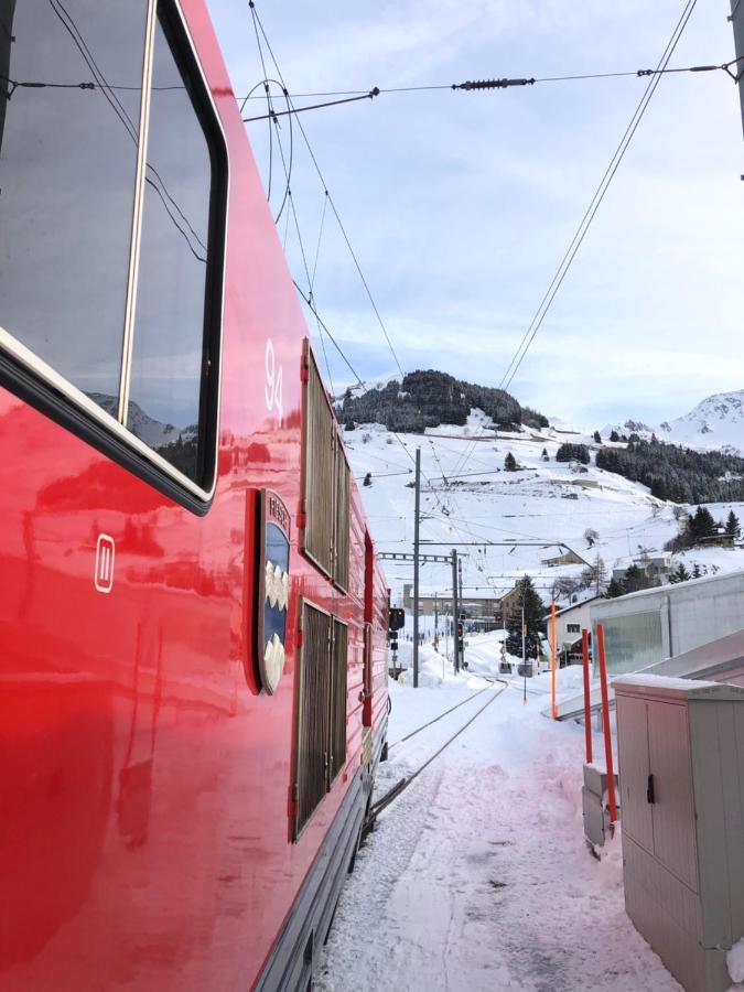 Alpine Haus Daire Göschenen Dış mekan fotoğraf